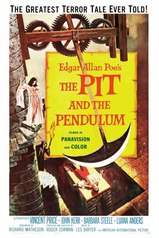 Poster for "The Pit and the Pendulum" (1961)