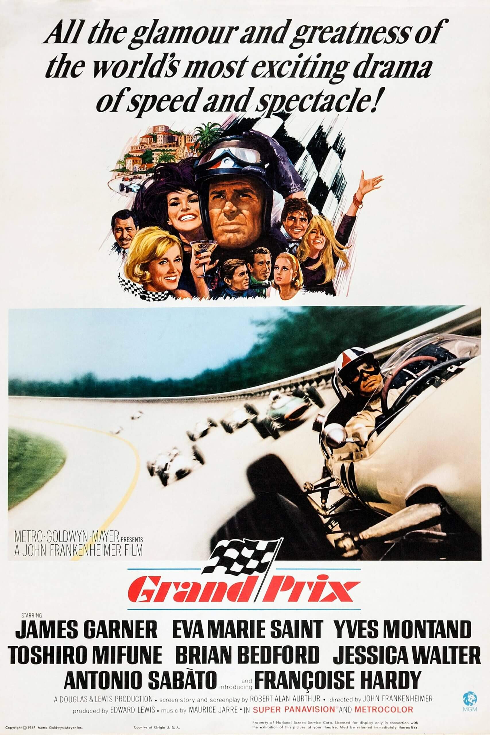 Poster for "Grand Prix" (1966)