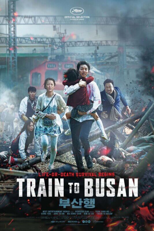 "Train to Busan" (2016) movie poster