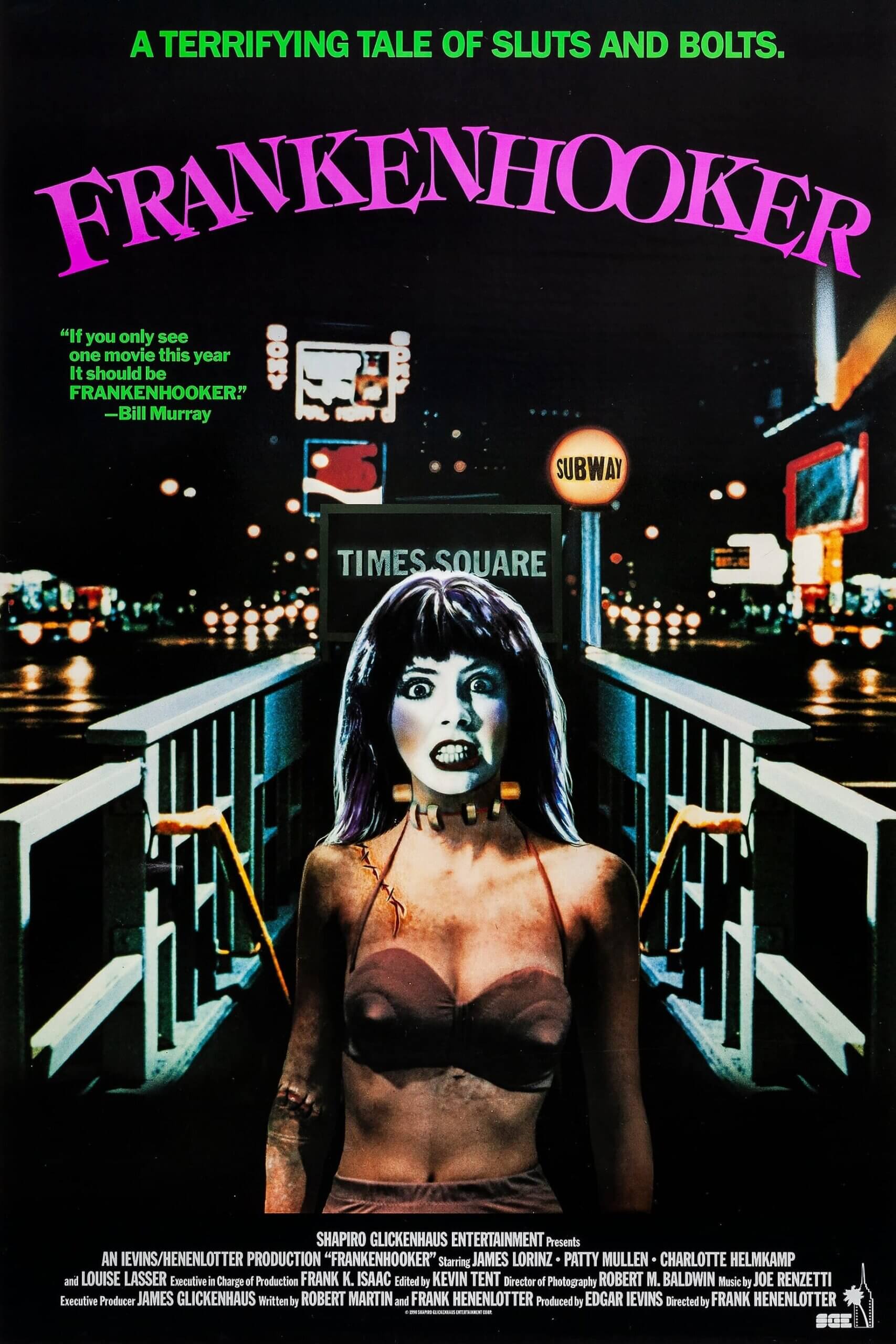 "Frankenhooker" (1990) movie poster