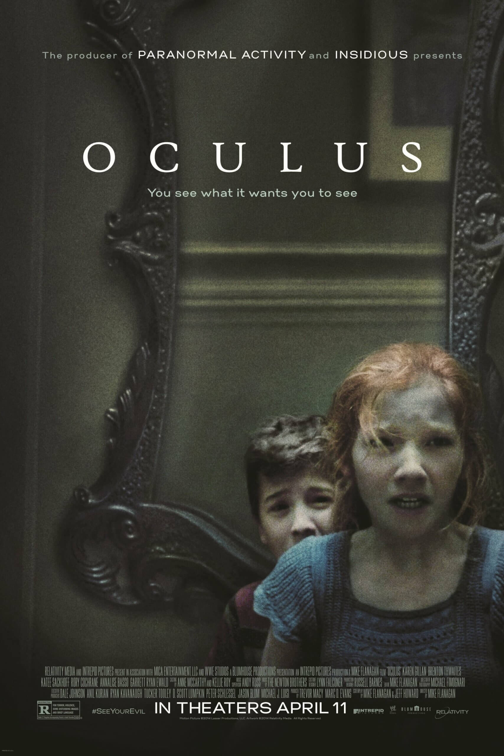 "Oculus" (2013) movie poster