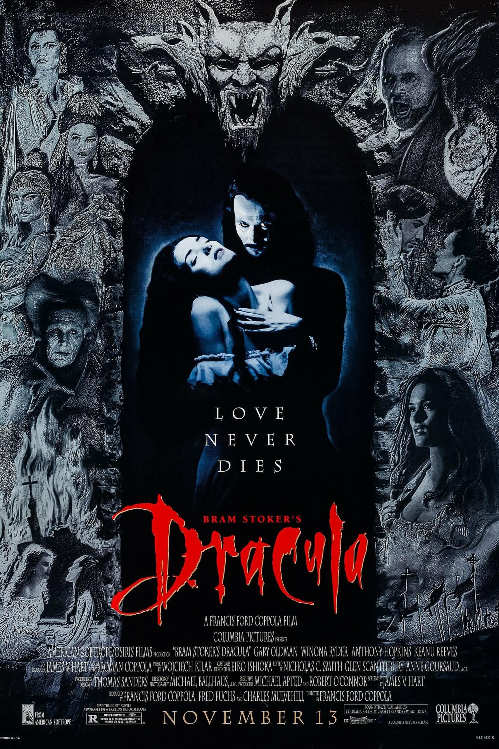 "Bram Stoker's Dracula" (1992) movie poster