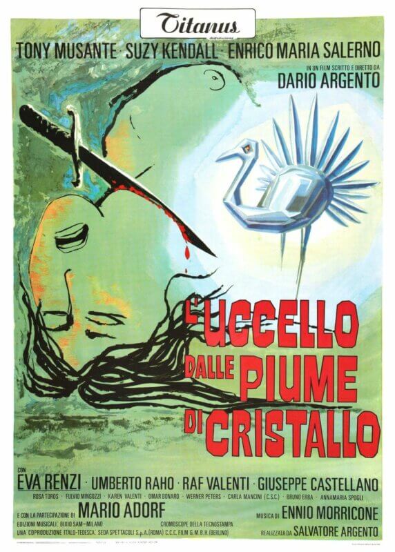 "The Bird with the Crystal Plumage" (1970) movie poster